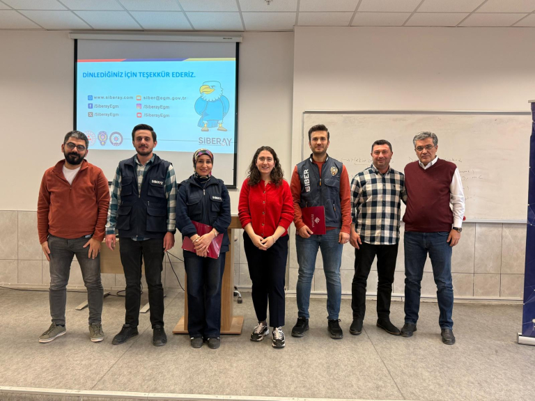 Sağlık Hizmetleri MYO Öğrencilerine Siber Güvenlik Eğitimi